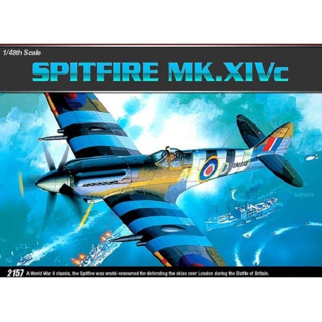 Academy Avión "Spitfire" MK. XIV-C Escala 1/48 - Imagen 1