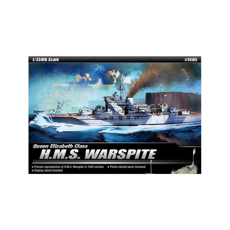 Buque Queen Elizabeth HMS Warspite, escala 1/350 Referencia: 47614105 - Imagen 1