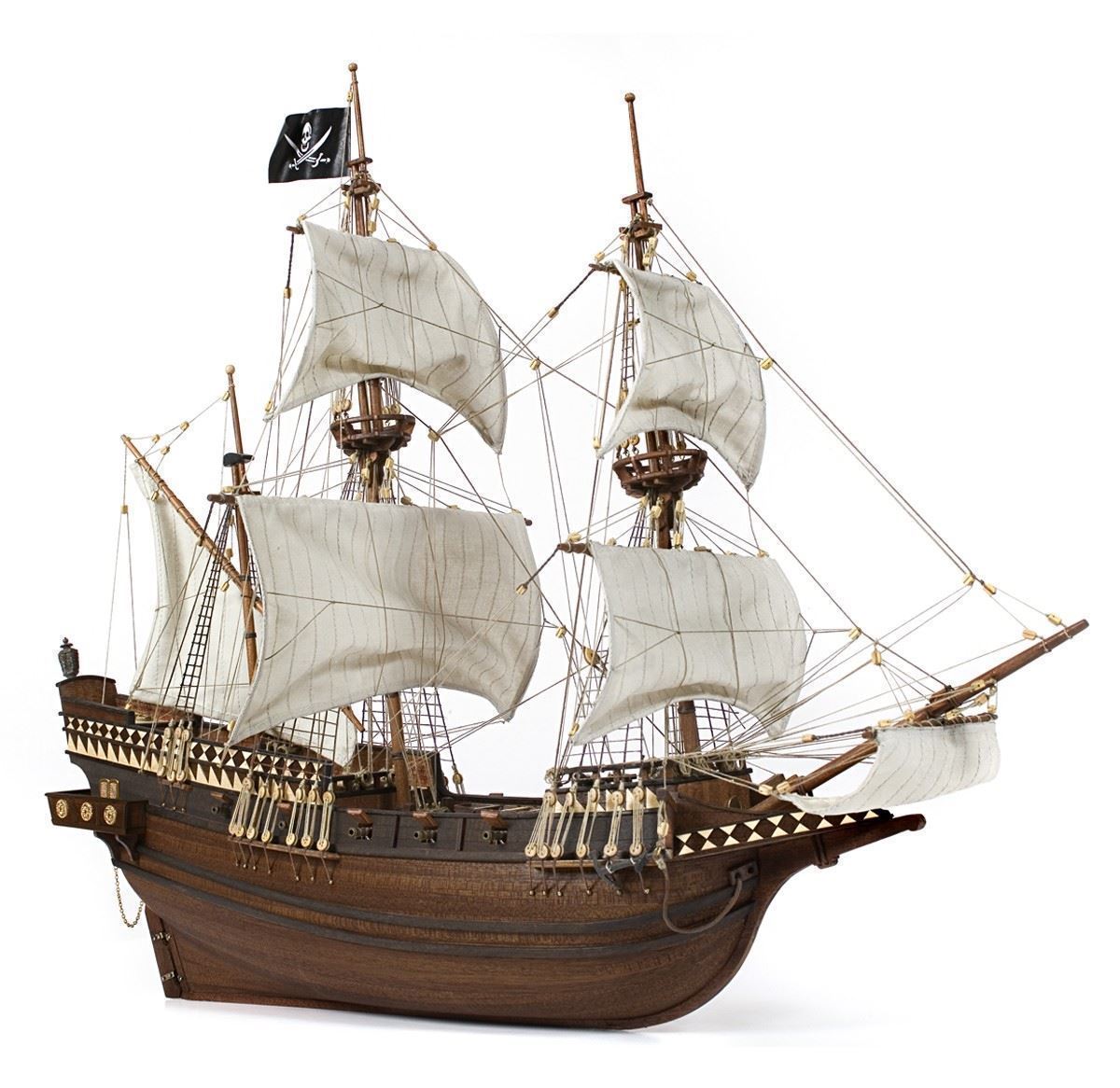 Maqueta de barco en madera:LA CANDELARIA - Barcos
