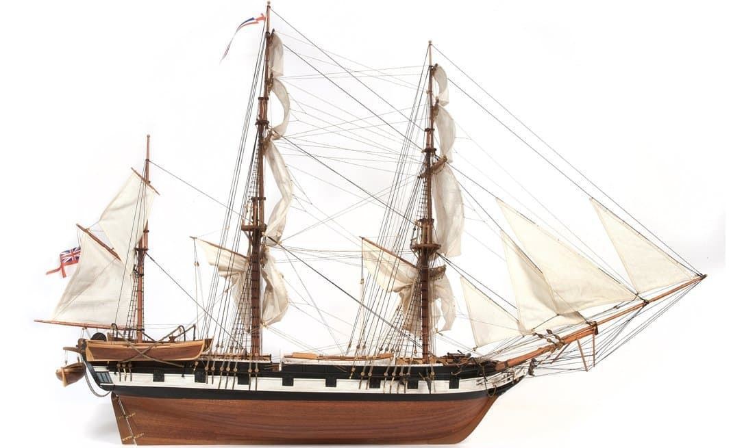 Maqueta barco de madera HMS Beagle (occre 12005) - Imagen 3